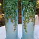 Pair of Legras art nouveau vases