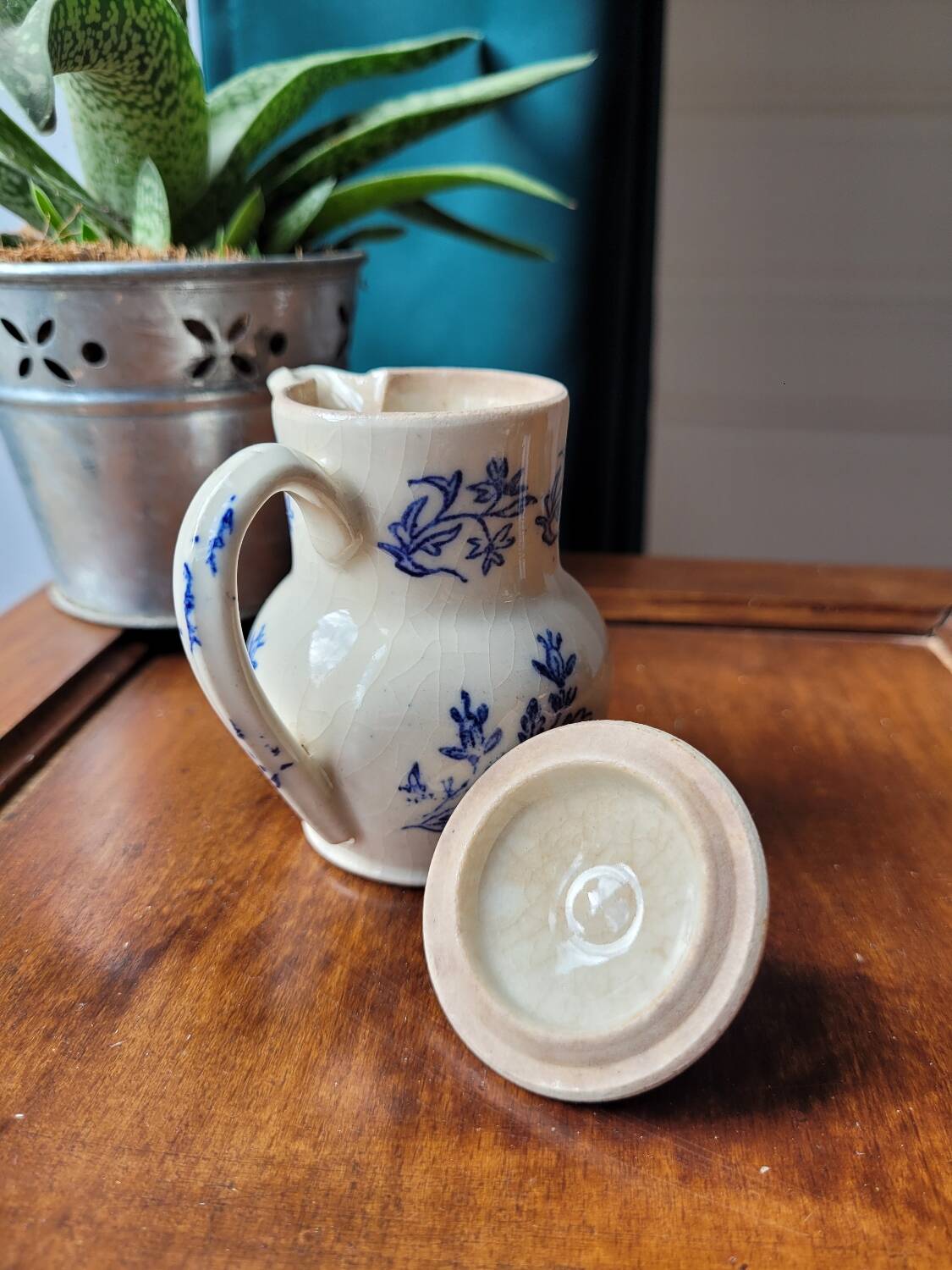 Small milk jug Terre de fer