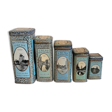 Advertising metal box set