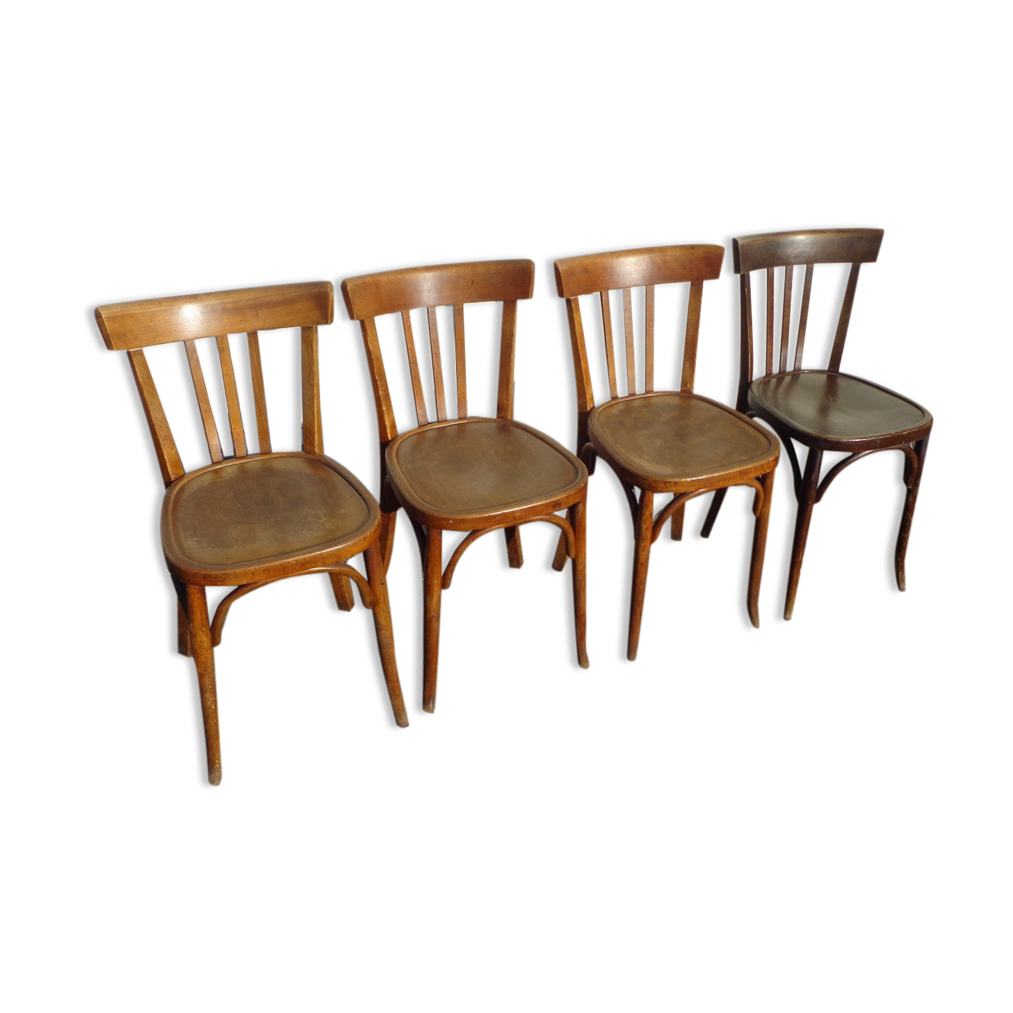 Set de 4 chaises bistrot Mahieu