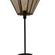 Table lamp with an old art deco type lampshade