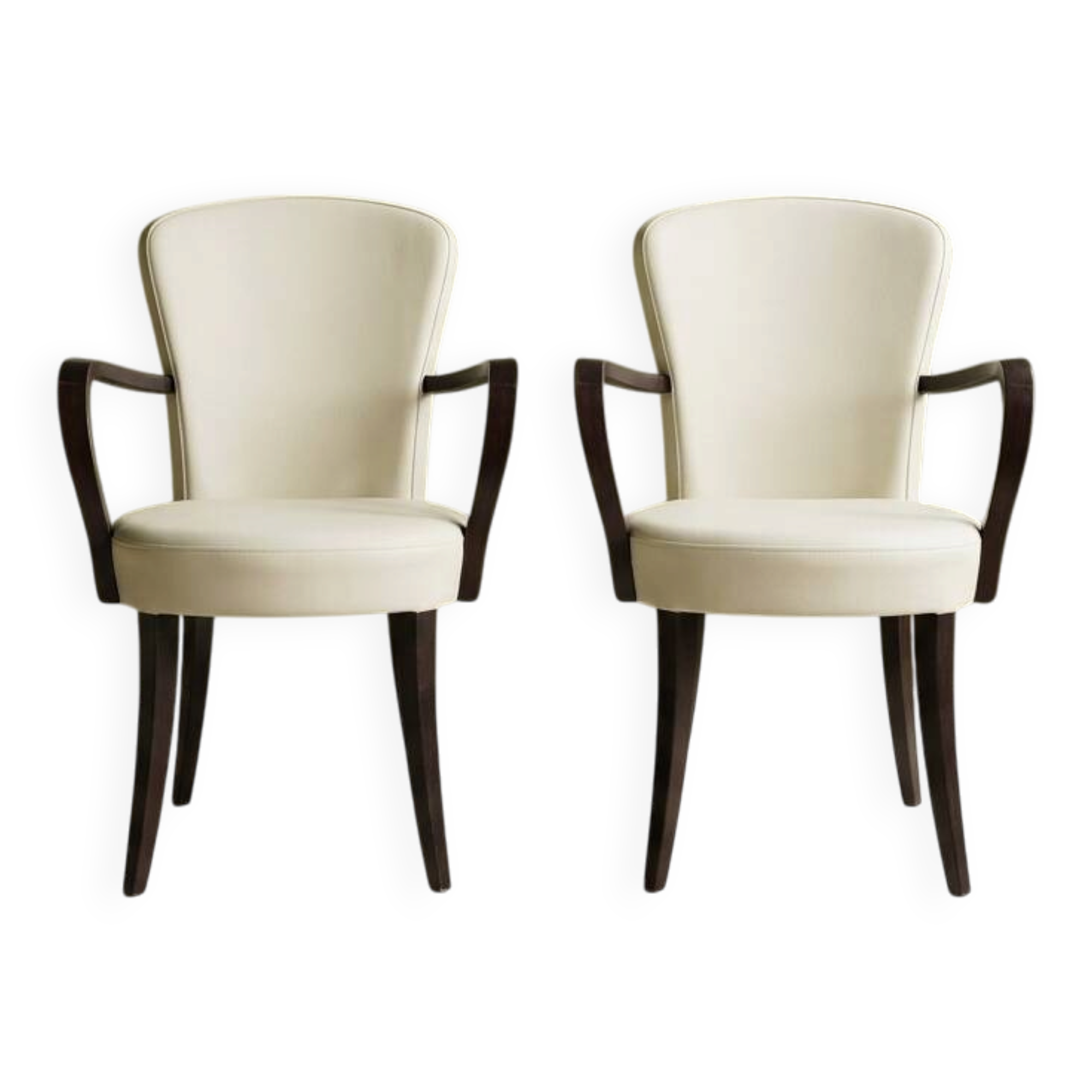 Paire de fauteuils Montbel Euforia 00121 en cuir – Made in Italy