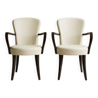 Paire de fauteuils Montbel Euforia 00121 en cuir – Made in Italy