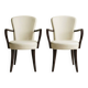 Paire de fauteuils Montbel Euforia 00121 en cuir – Made in Italy