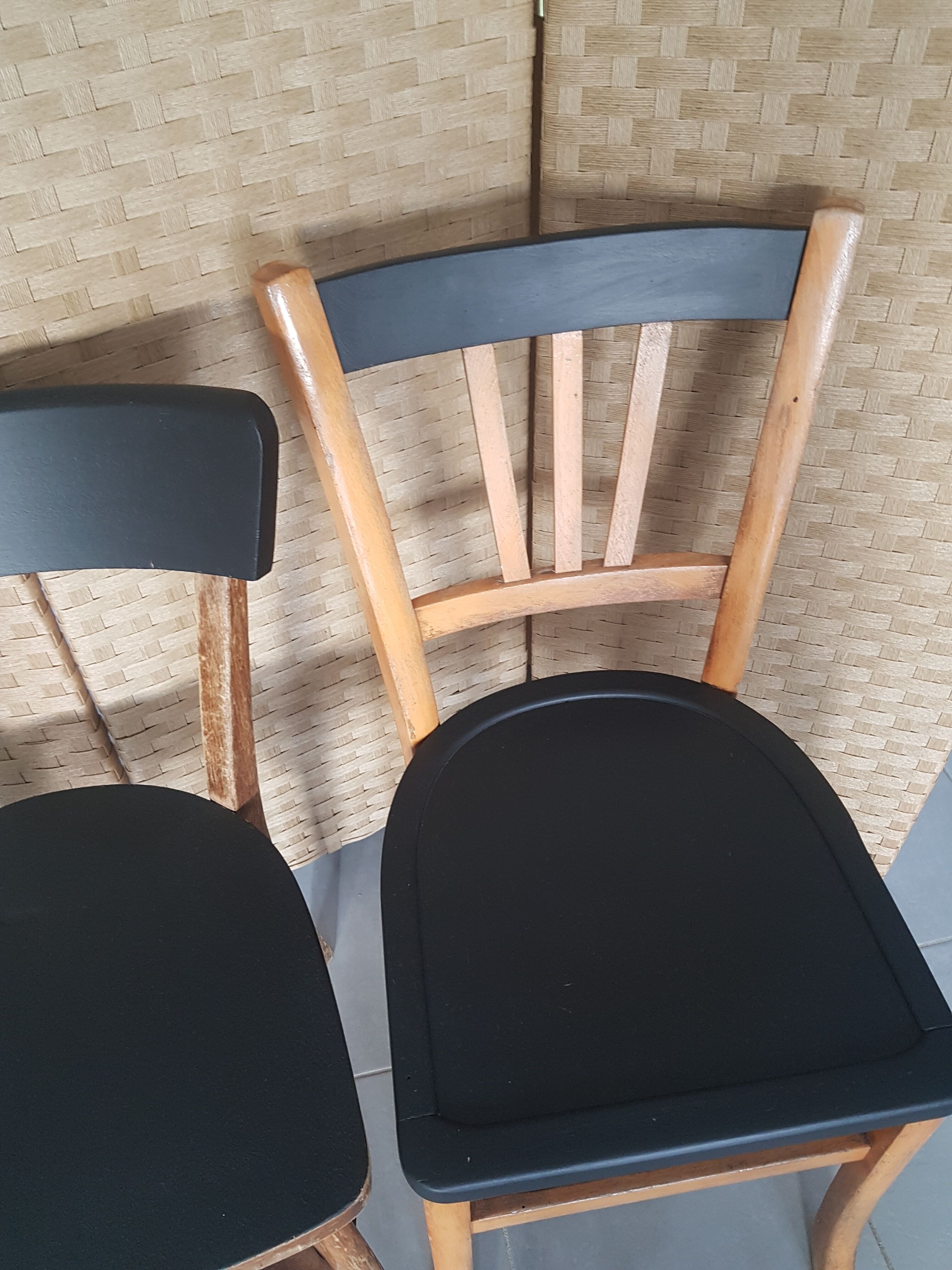 Set 4 bistro chairs