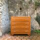 Vintage chest of drawers with compass feet