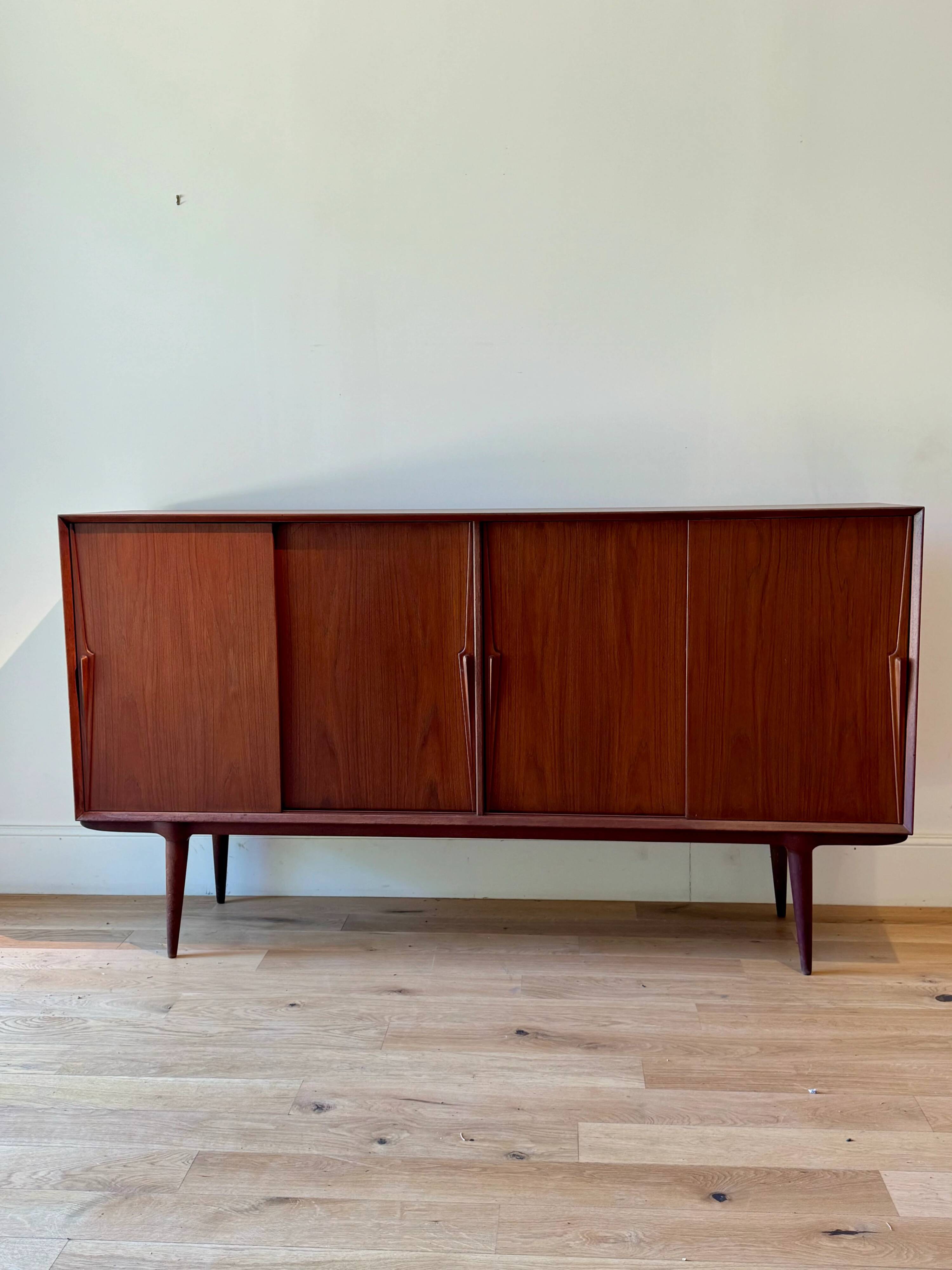 Vintage Scandinavian teak sideboard "Arvid"