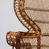 Emmanuelle erotic armchair otherwise Peacock chair 1970