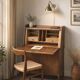 Secretaire Scrittoio a ribalta Vintage Originale Anni '60 Design Mid-Centur