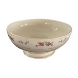 Large standing bowl with flowery porcelain