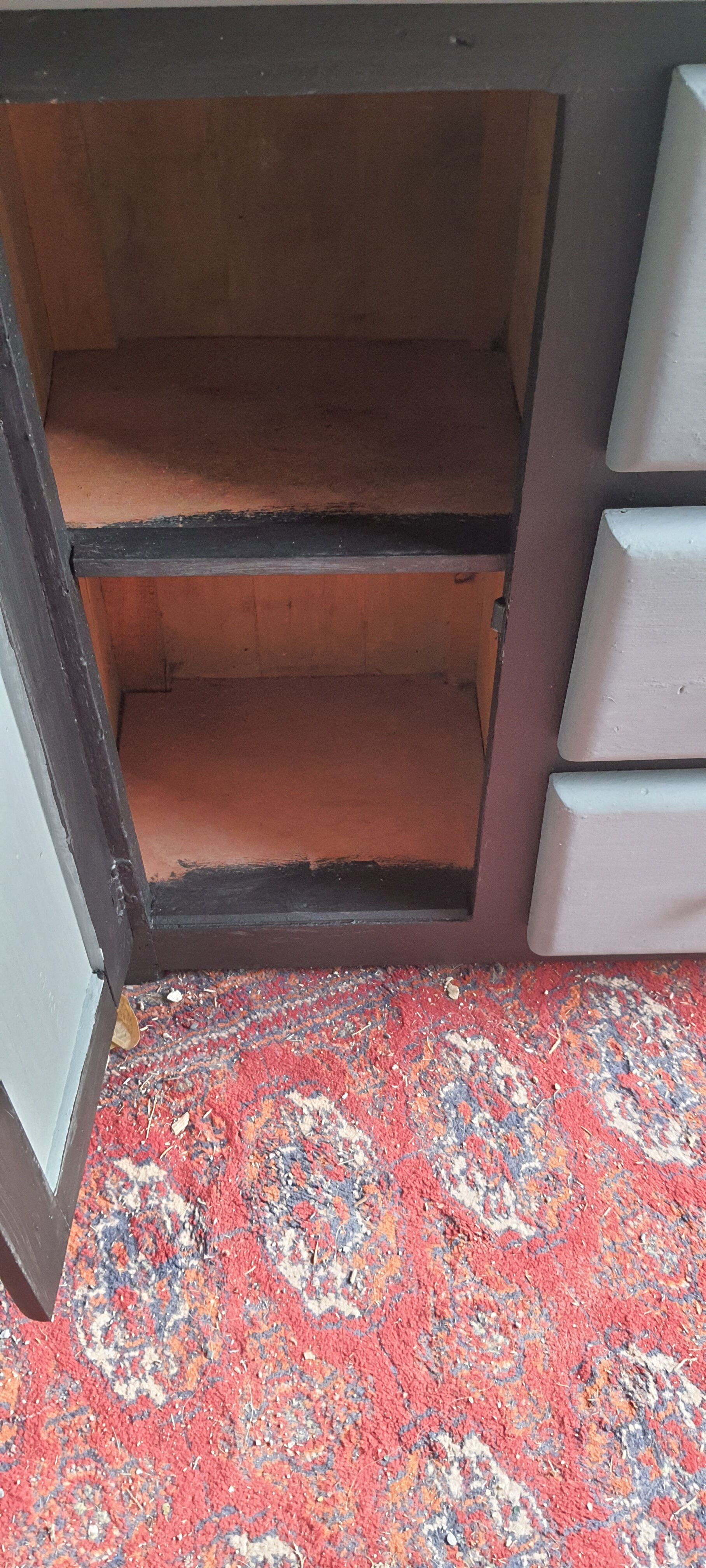 Small painted buffet