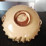 Glazed terracotta fruit bowl or basket