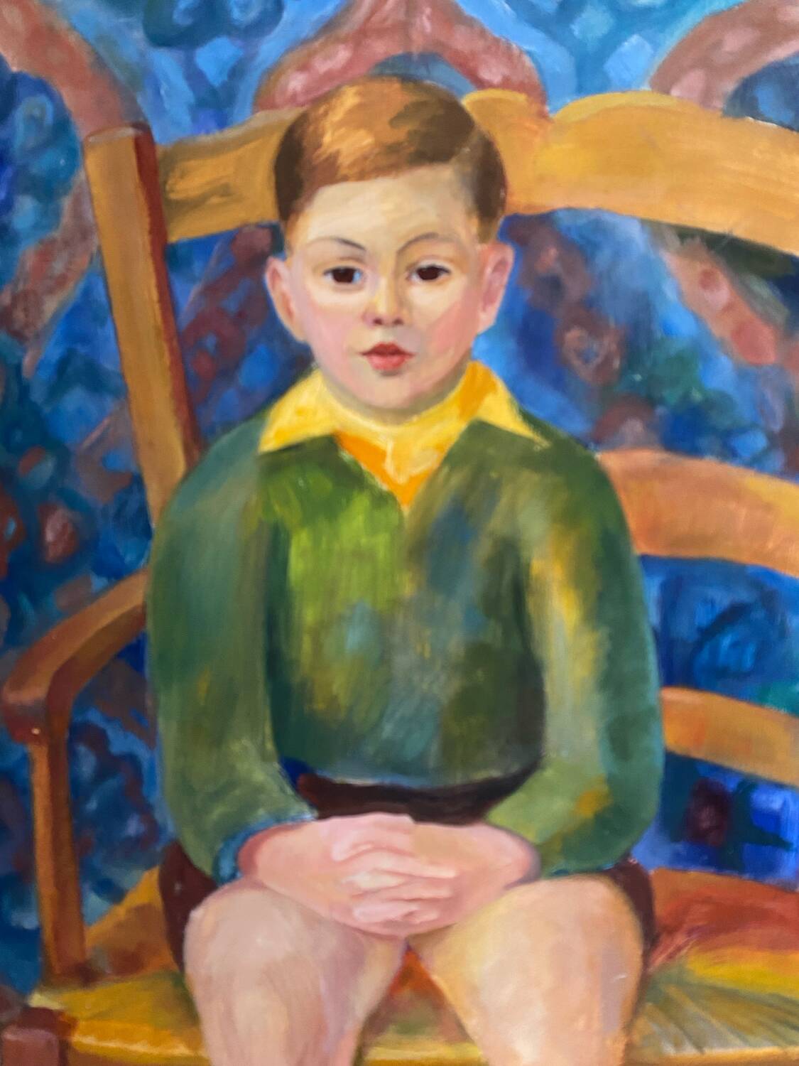 Polish school portrait of Cyan (1912-1981)