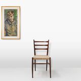 Mid-century oil painting of a child signed by the Belgium artist Jan Vandek