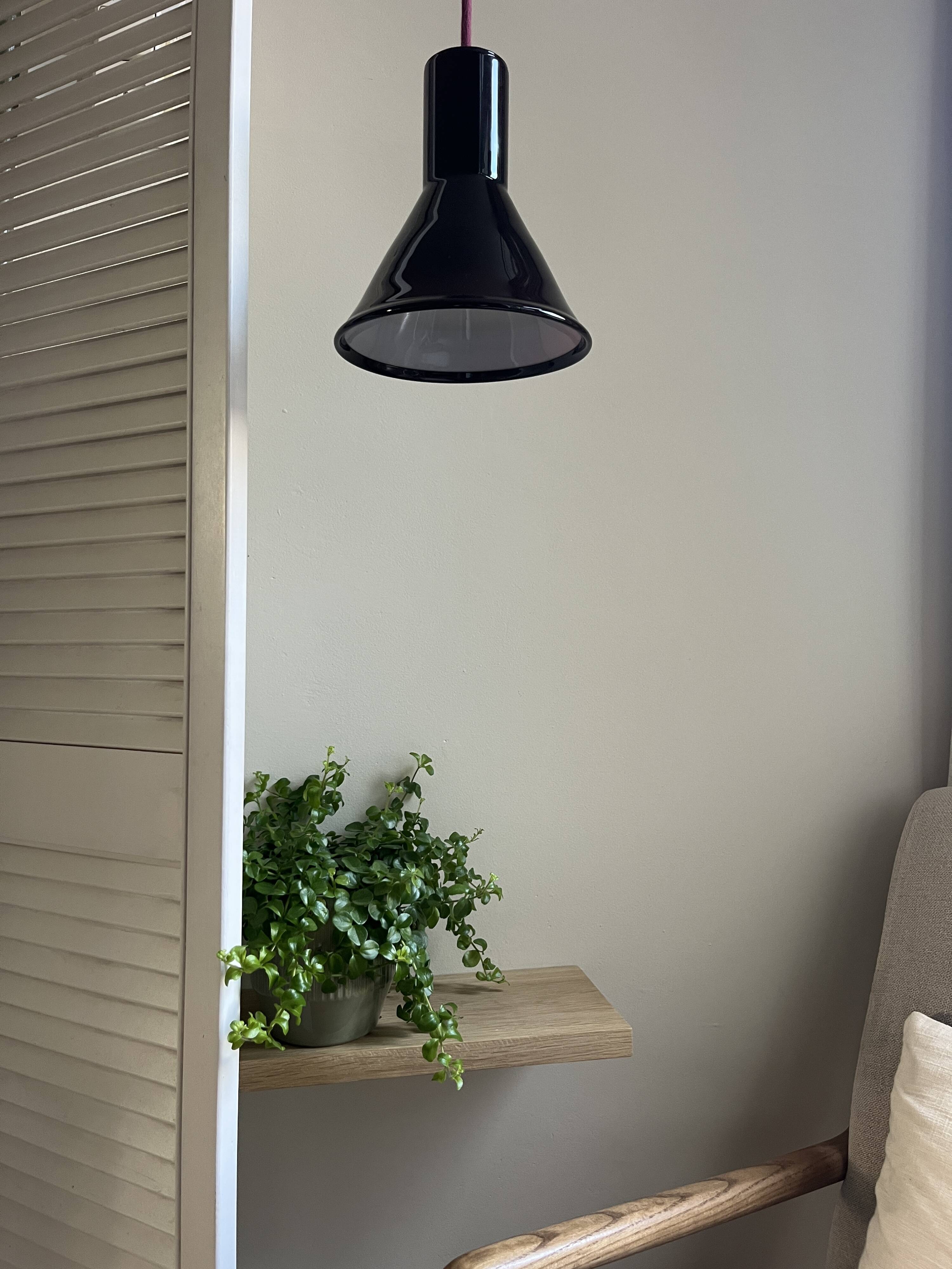Vintage Holmegaard P&T Pendant - Michael Bang - Danish design lamp