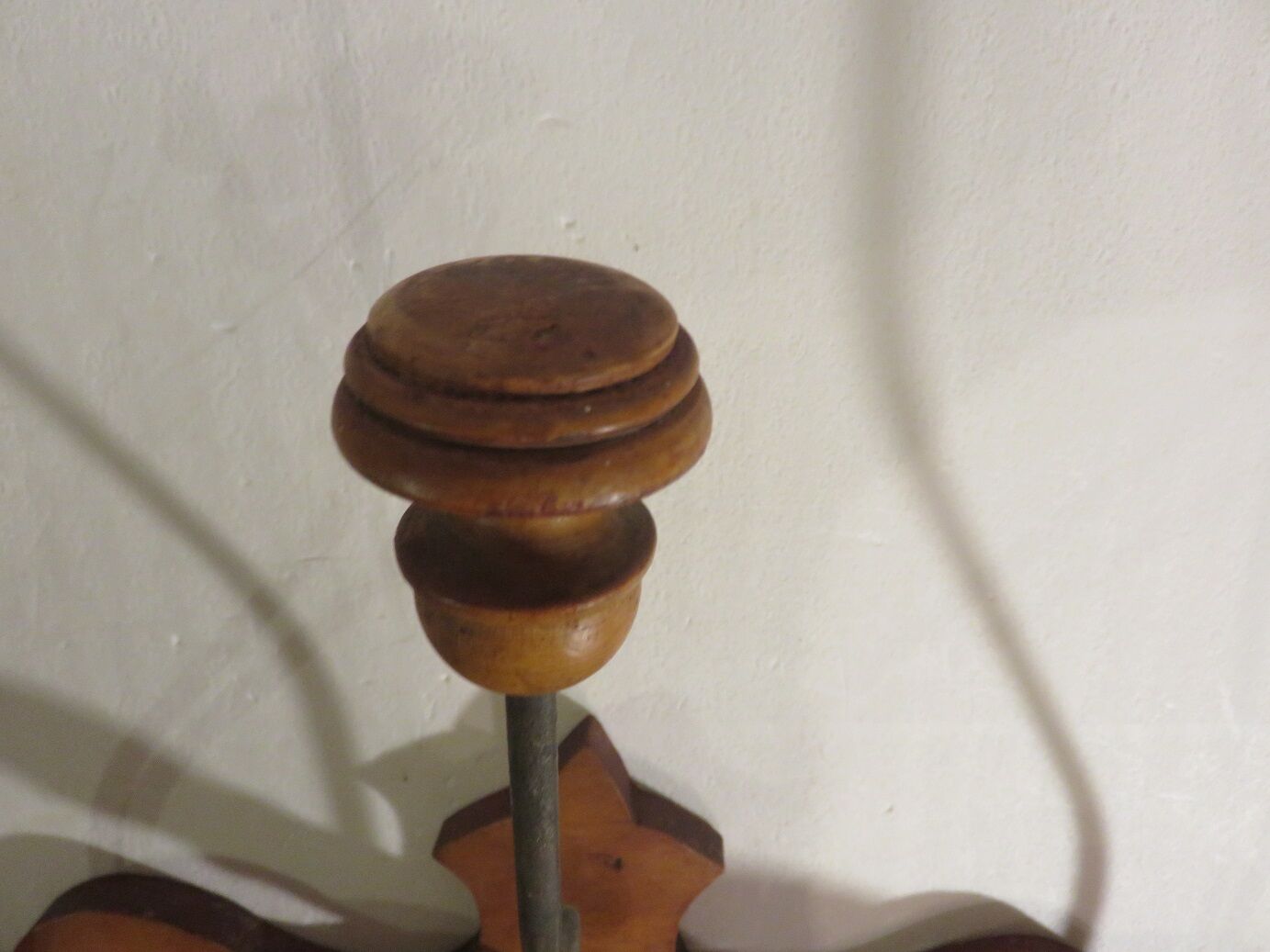 Patère bistrot bois et métal