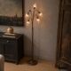 Murano Glass Six-Light Floor Lamp, 1970-1980s