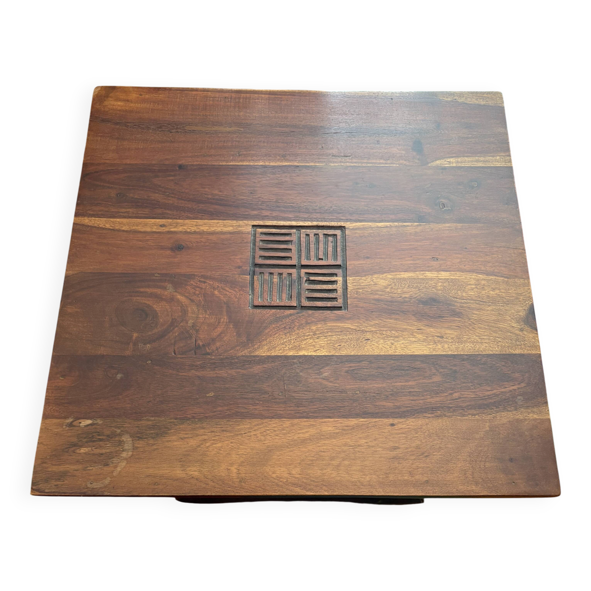 Bout de canapé / table d’appoint en acacia massif