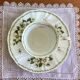 Tasse et sous tasse porcelaine fine anglaise - vintage