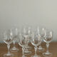8 crystal stem glasses model Lude