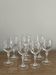 8 verres à pied modèle Lude en cristal