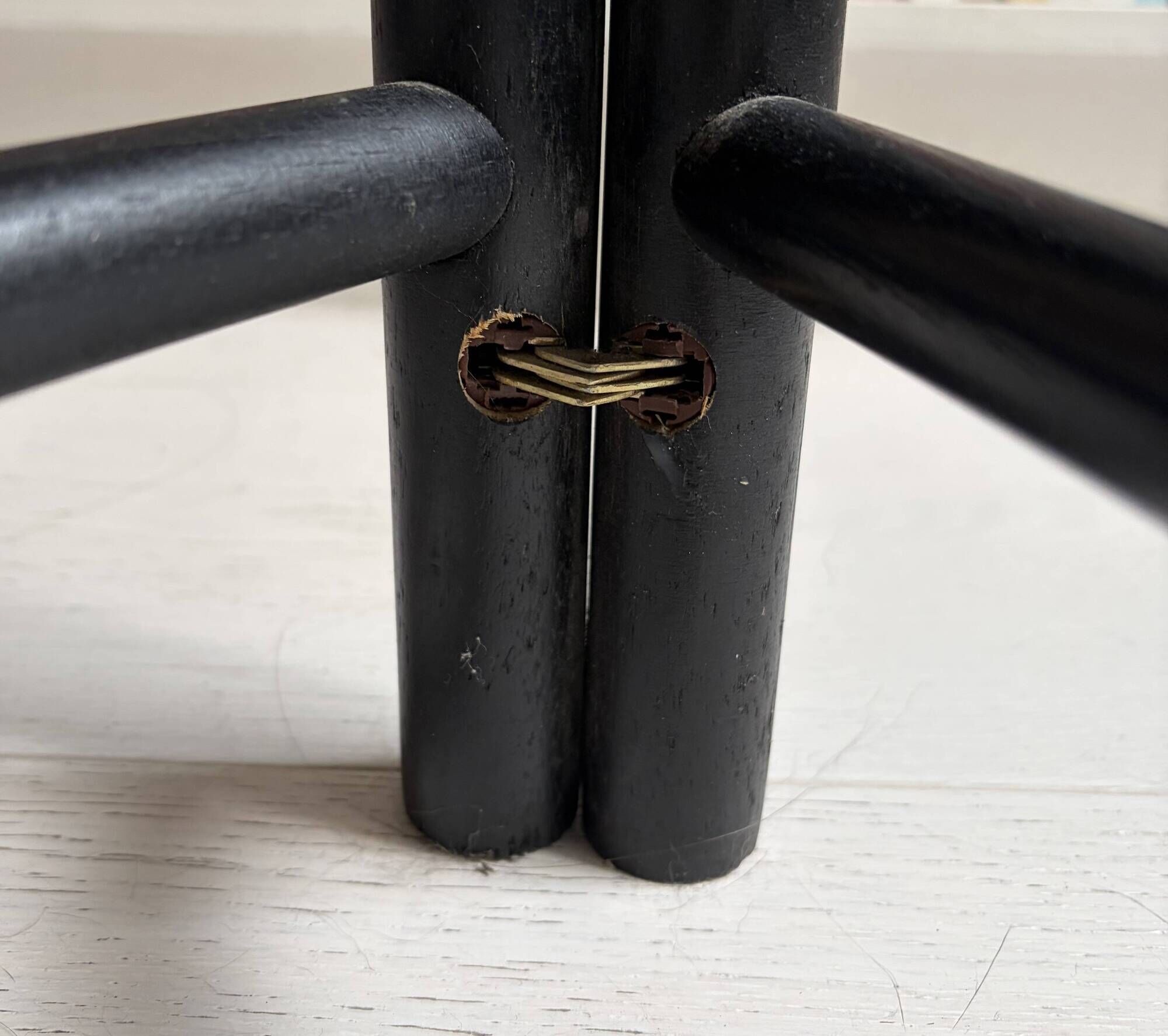 Bar cart from the 60s-70s in its factory black version, attributed to Jens Quistgaard.