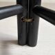 Bar cart from the 60s-70s in its factory black version, attributed to Jens Quistgaard.