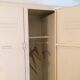 Wardrobe locker room industrial corners rounded