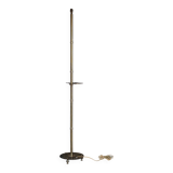 1930s brass floor lamp, reading lamp.