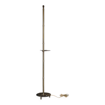 Lampadaire laiton des années 30, lampe de plancher, liseuse