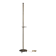 1930s brass floor lamp, reading lamp.