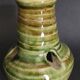 Monastic sandstone candle holder or tealight holder from Fontgombault Abbey, 20th century