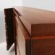 Large modernist cabinet with two doors in mahogany from around 1940.