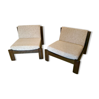 Pair of vintage armchairs