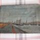 Old oil painting depicting Venice