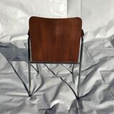 Lot de 4 chaises en teck scandinave