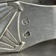 Silver-plated sugar tongs - 13.7 cm - Ref 1224