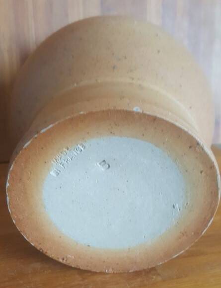 Pichet en grès brut vintage 1,5 L