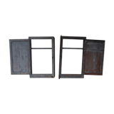 Pair of windows with Menorca shutters