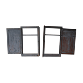 Pair of windows with Menorca shutters