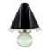 Murano Glass Table Lamp mod. Budur, Roberto Pamio, Leucos Italy, 1970s