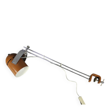 Mid-Century Adjustable Clamp Lamp by Stanislav Indra, Czechoslovakia, 1970s