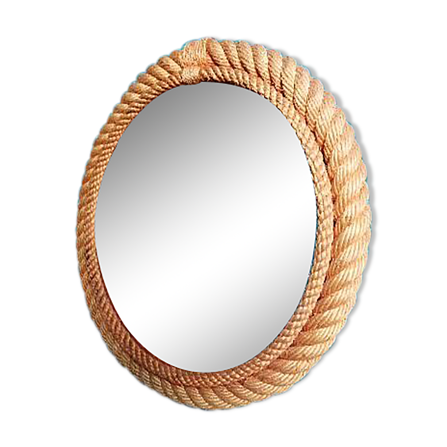 Vintage rope mirror