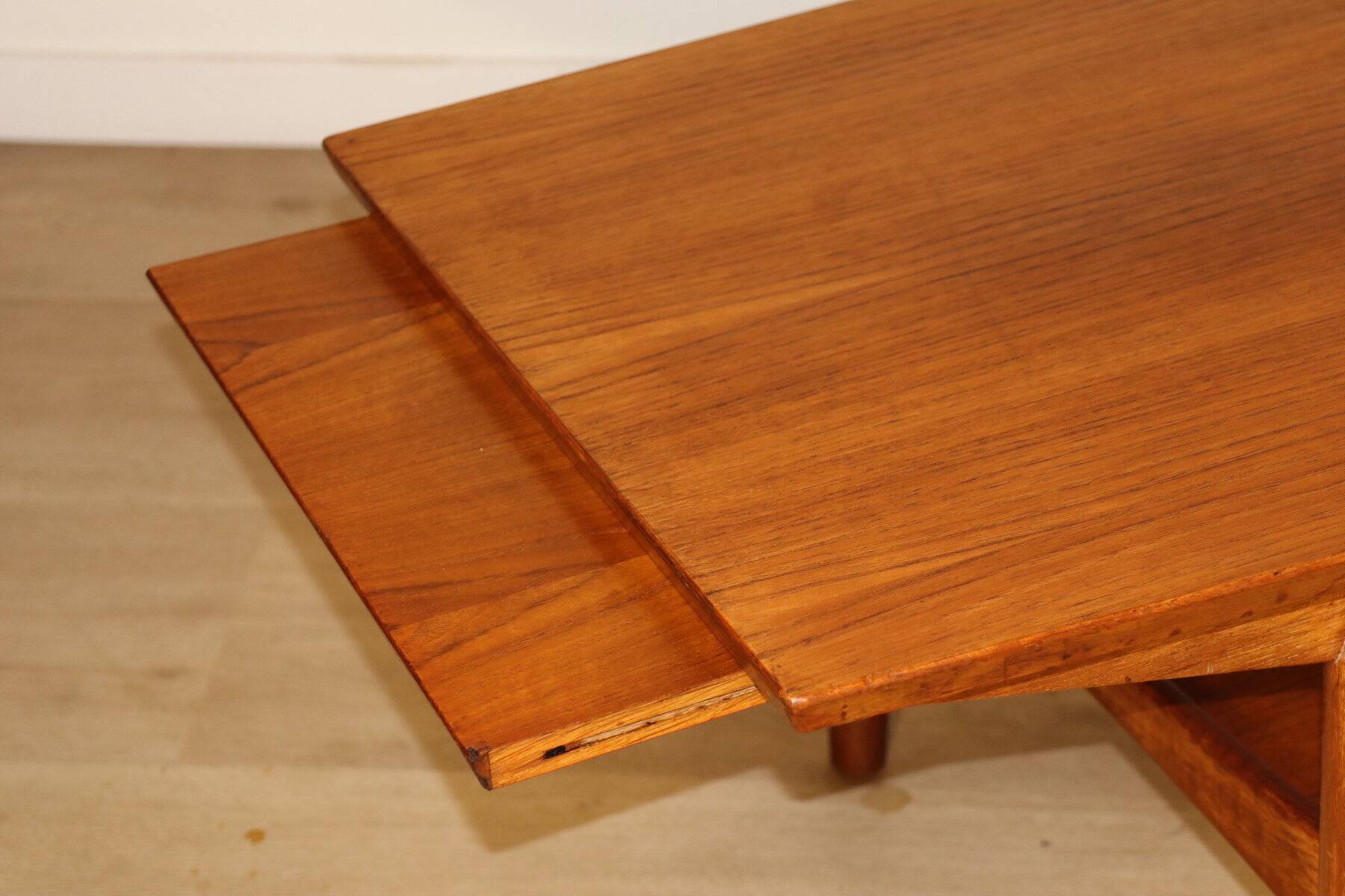 Scandinavian teak coffee table from the 1960s.
