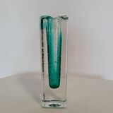 Vase vintage en verre Schott Zwiesel modèle Amazonas