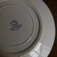 Set of 5 Tournai plates with twig neo-classical design, mid-19th century, ironstone.