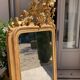 Napoleon iii mirror from the 19th century, large model, in gilded wood, height: 156 cm