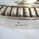 Silver metal candelabra