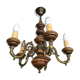 Vintage 5-spoke chandeliers