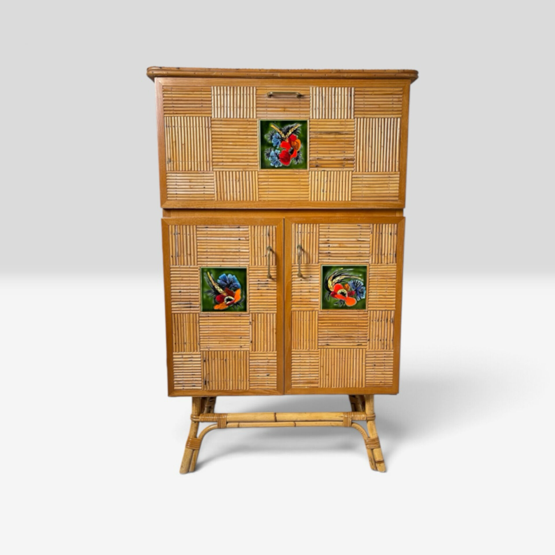 Rattan secretary from around 1950.